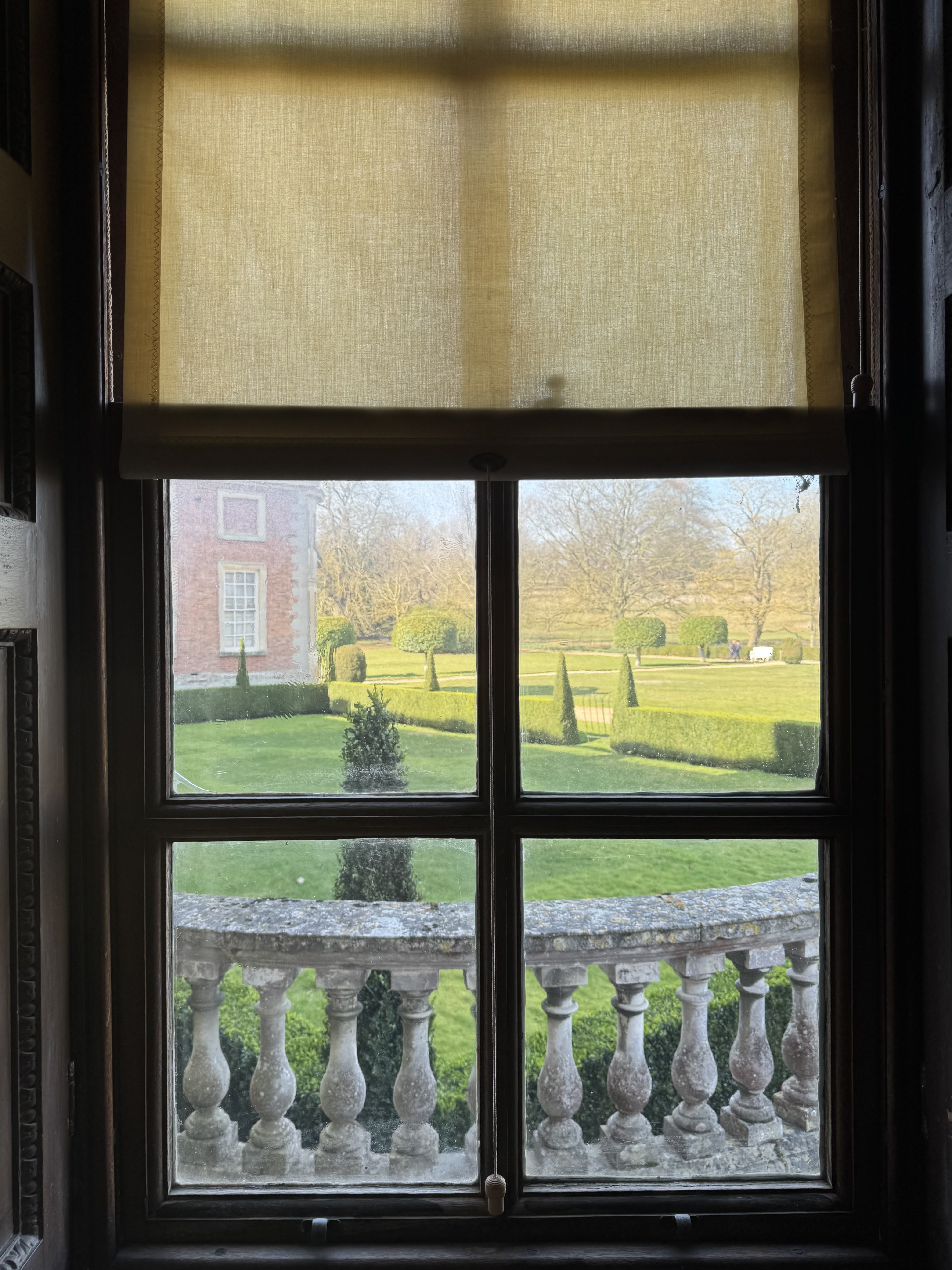 The view from the back of Wimpole Hall